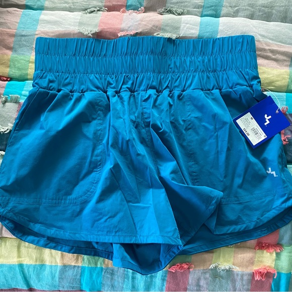 JoyLab Shorts Nwt Joy Lab Woven High Rise Shorts Size M Teal Blue
